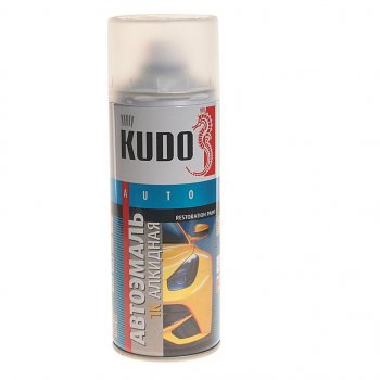499 р. Краска белая Blanc de Neige аэрозоль 520мл KUDO KUDO ku-42100  с доставкой в г. Кемерово. Увеличить фотографию 1