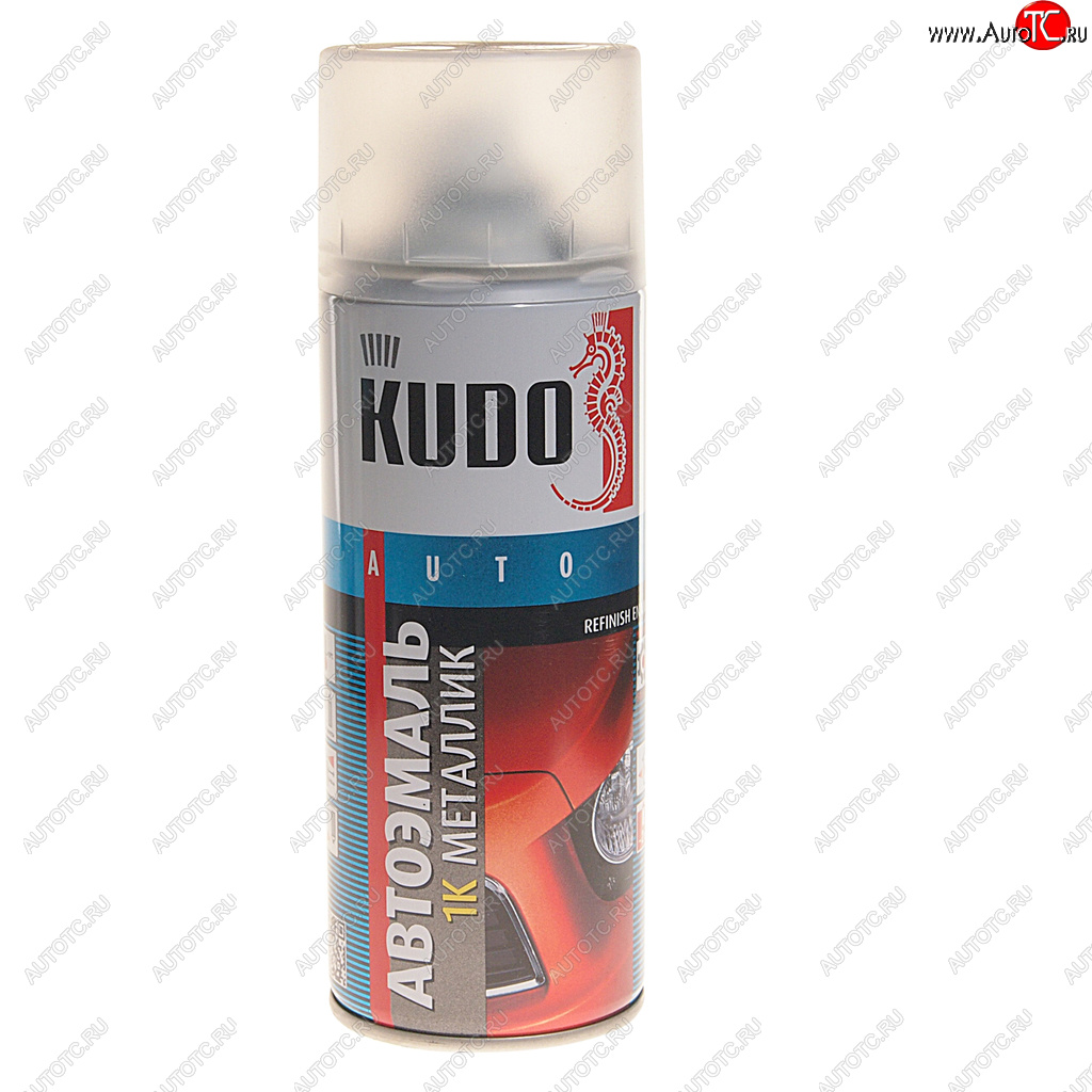 499 р. Краска HYUNDAI D01 черная металлик аэрозоль 520мл KUDO KUDO ku-42355  с доставкой в г. Кемерово