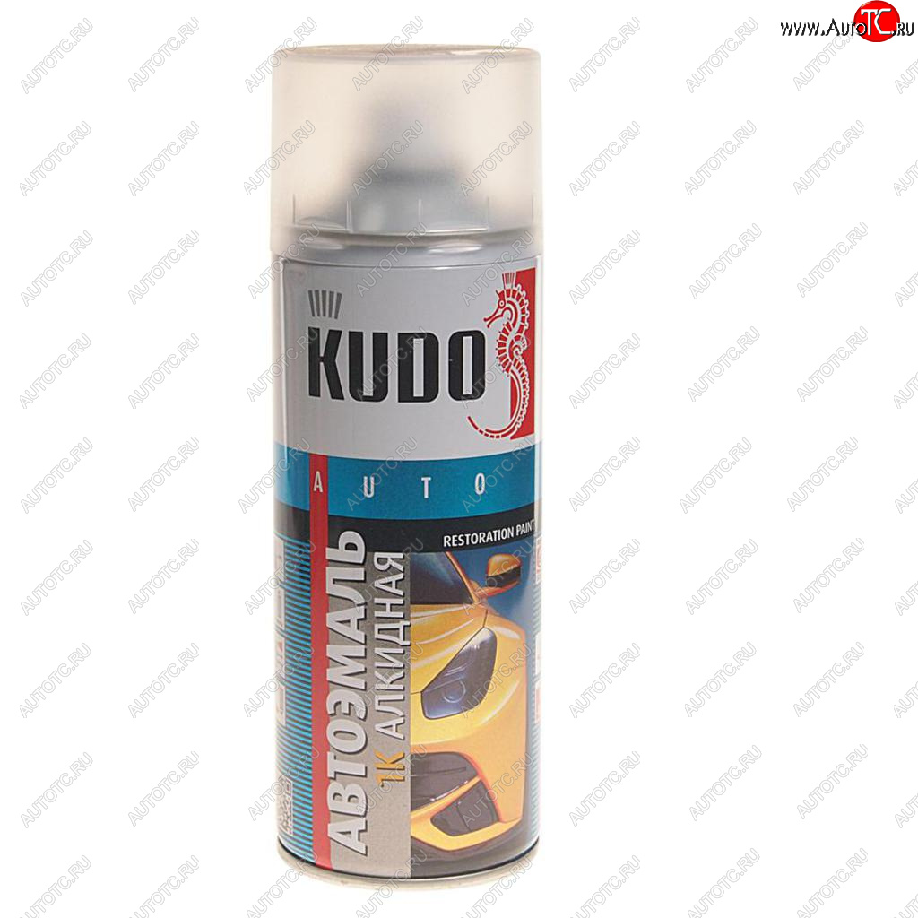 499 р. Краска белая Super White аэрозоль 520мл KUDO KUDO ku-42400  с доставкой в г. Кемерово