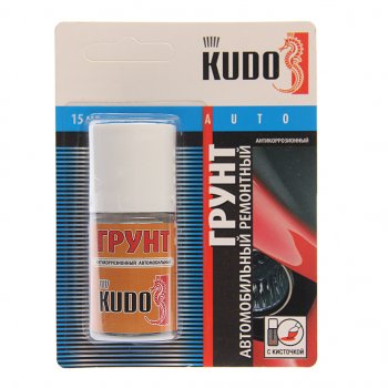 186 р. Антикор-грунт ремонтный флакон с кисточкой 15мл KUDO KUDO ku-70006  с доставкой в г. Кемерово. Увеличить фотографию 1