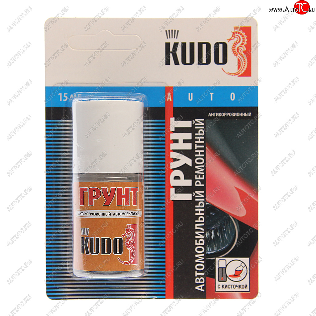 186 р. Антикор-грунт ремонтный флакон с кисточкой 15мл KUDO KUDO ku-70006  с доставкой в г. Кемерово