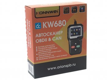 7 849 р. Сканер автомобильный диагностический (все протоколы) KONNWEI KONNWEI kw 680  с доставкой в г. Кемерово. Увеличить фотографию 4