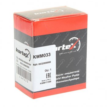 1 069 р. Насос омывателя TOYOTA Rav 4 (13-) KORTEX KORTEX kwm033  с доставкой в г. Кемерово. Увеличить фотографию 3