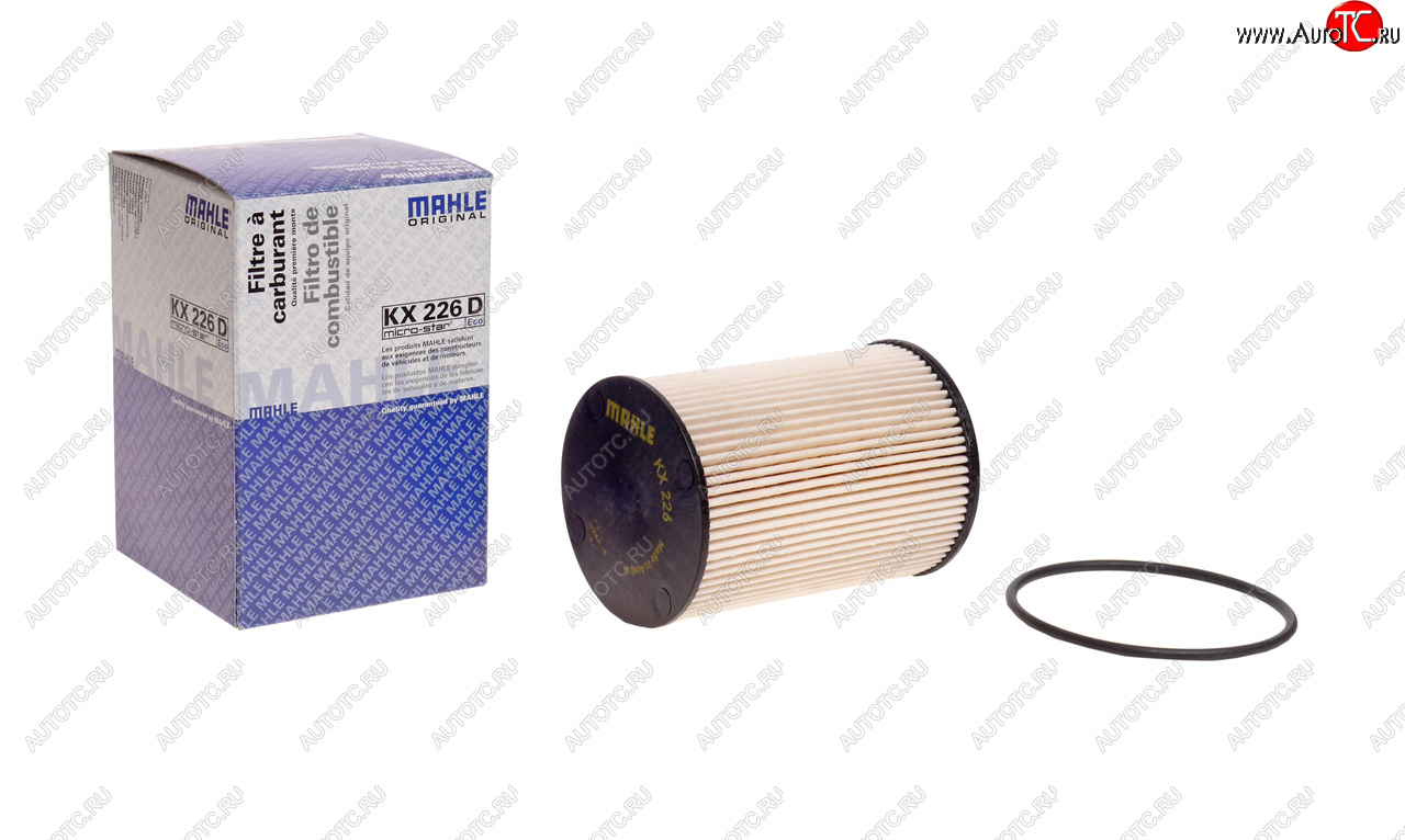 2 999 р. Фильтр топливный VOLVO S60 (01-09),S80,V70 (01-07),XC70 (02-07),XC90 (02-14) MAHLE MAHLE kx226d  с доставкой в г. Кемерово