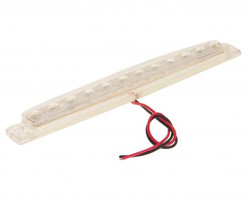 479 р. Фонарь габаритный LED 24V, белый (L=170мм, 12-светодиодов) NOKTA NOKTA l0050white  с доставкой в г. Кемерово. Увеличить фотографию 1