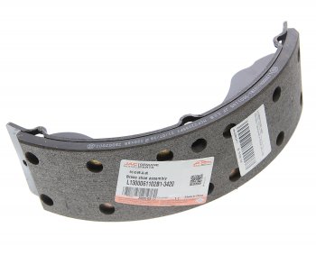 5 999 р. Колодки тормозные JAC N56 задние барабанные (1шт.) OE JAC l1300061102b1-3420  с доставкой в г. Кемерово. Увеличить фотографию 2