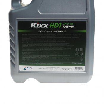4 499 р. Масло дизельное HD1 API CI-4SL 10W40 синт.6л KIXX KIXX l2061360e1  с доставкой в г. Кемерово. Увеличить фотографию 2