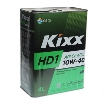 3 169 р. Масло дизельное HD1 API CI-4SL 10W40 синт.4л KIXX KIXX l206144te1  с доставкой в г. Кемерово. Увеличить фотографию 1