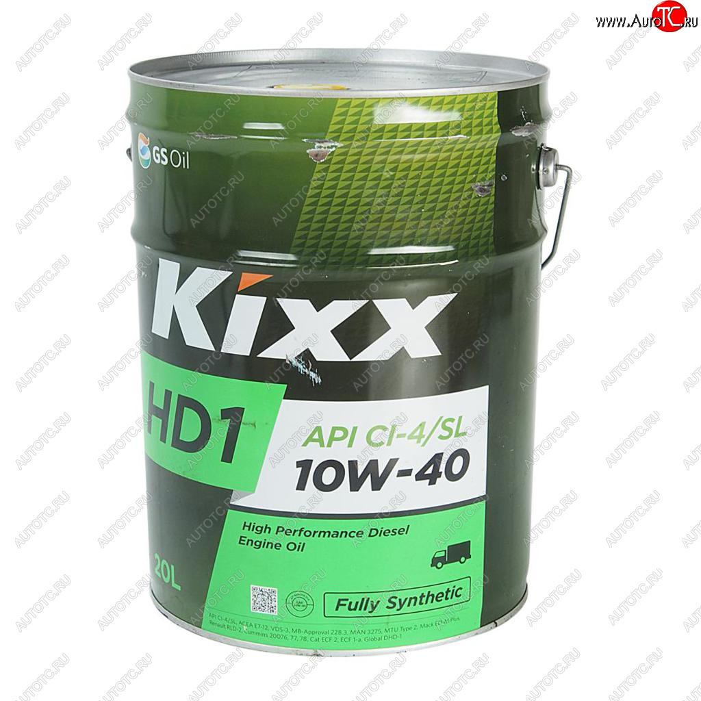13 999 р. Масло дизельное HD1 API CI-4SL 10W40 синт.20л KIXX KIXX l2061p20e1  с доставкой в г. Кемерово