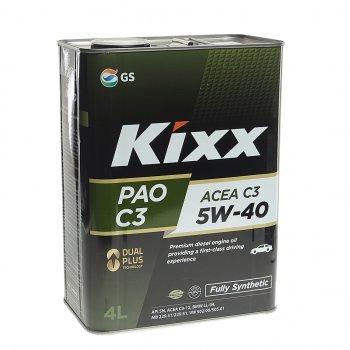 5 199 р. Масло моторное PAO C3 5W40 синт.4л KIXX KIXX l209244te1  с доставкой в г. Кемерово. Увеличить фотографию 1