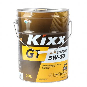 13 649 р. Масло моторное G1 SN Plus 5W30 синт.20л KIXX KIXX l2101p20e1  с доставкой в г. Кемерово. Увеличить фотографию 1