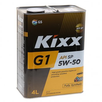 3 899 р. Масло моторное G1 SP 5W50 синт.4л KIXX KIXX l215544te1  с доставкой в г. Кемерово. Увеличить фотографию 1