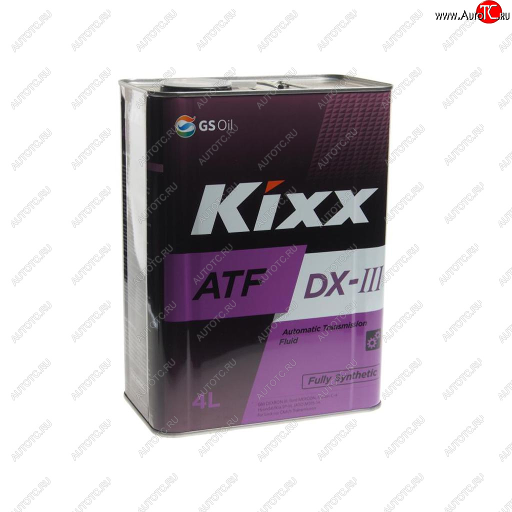 3 369 р. Масло трансмиссионное ATF DX III 4л KIXX KIXX l250944te1  с доставкой в г. Кемерово