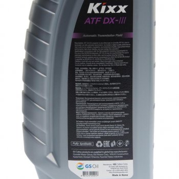 1 089 р. Масло трансмиссионное ATF DX III 1л KIXX KIXX l2509al1e1  с доставкой в г. Кемерово. Увеличить фотографию 2
