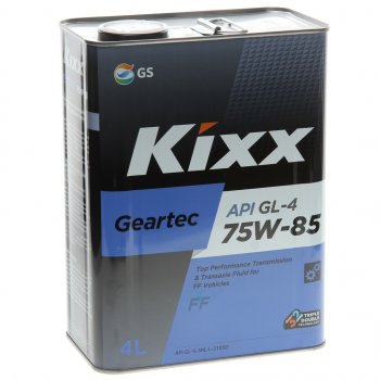 3 199 р. Масло трансмиссионное Geartec FF GL-4 75W85 псинт.4л KIXX KIXX l271744te1  с доставкой в г. Кемерово. Увеличить фотографию 1
