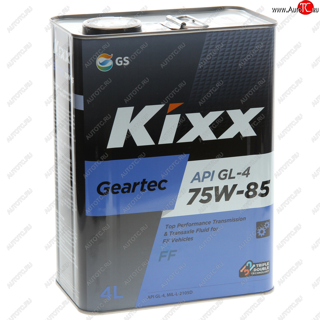 3 199 р. Масло трансмиссионное Geartec FF GL-4 75W85 псинт.4л KIXX KIXX l271744te1  с доставкой в г. Кемерово