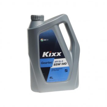 3 599 р. Масло трансмиссионное GEARTEC API GL-5 85W140 4л KIXX KIXX l2984440e1  с доставкой в г. Кемерово. Увеличить фотографию 1