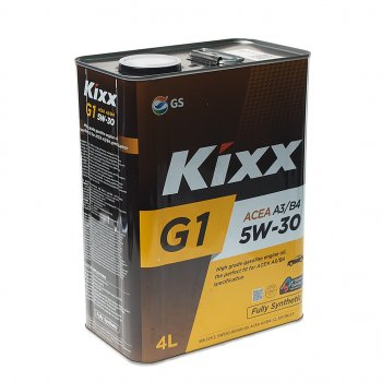 4 099 р. Масло моторное G1 A3B4 5W30 синт.4л KIXX KIXX l531244te1  с доставкой в г. Кемерово. Увеличить фотографию 1