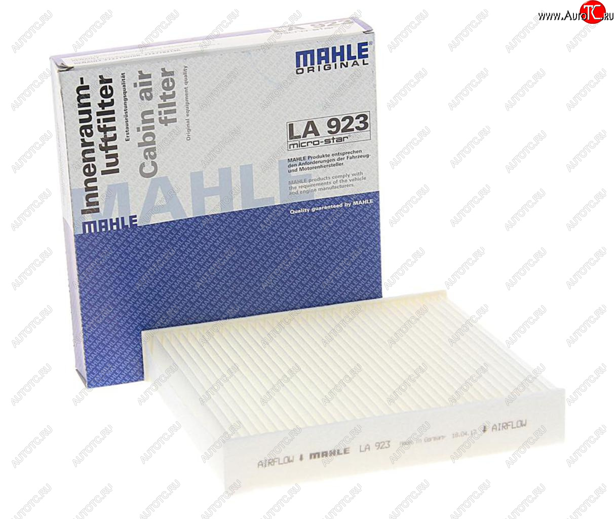 2 569 р. Фильтр воздушный салона ЛАДА Vesta,X-Ray RENAULT Logan,Sandero (14-) MAHLE MAHLE la923  с доставкой в г. Кемерово