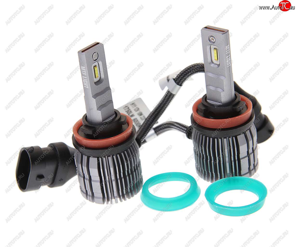 2 799 р. Лампа светодиодная 12V H11H16H8H9 PGJ19-2 бокс (2шт.) MTF MTF lan11k6  с доставкой в г. Кемерово