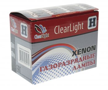 1 139 р. Лампа ксеноновая H4 5000K биксенон (2шт.) CLEARLIGHT CLEARLIGHT lcl 0h4 b50-0ll  с доставкой в г. Кемерово. Увеличить фотографию 3