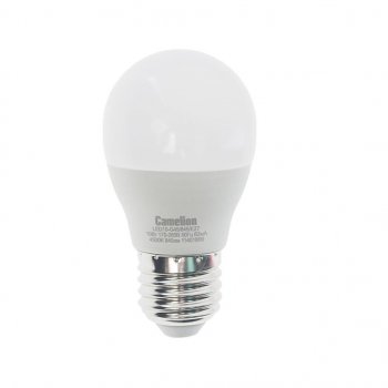 163 р. Лампа светодиодная E27 G45 10W (90W) 220V холодный Ultra CAMELION CAMELION led10-g45845e27  с доставкой в г. Кемерово. Увеличить фотографию 1