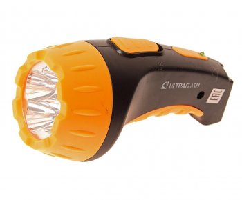 439 р. Фонарь ручной встроенная вилка ULTRAFLASH ULTRAFLASH led3804 ULTRAFLASH led3804  с доставкой в г. Кемерово. Увеличить фотографию 1