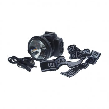 599 р. Фонарь налобный аккумуляторный ULTRAFLASH ULTRAFLASH led5364  с доставкой в г. Кемерово. Увеличить фотографию 2