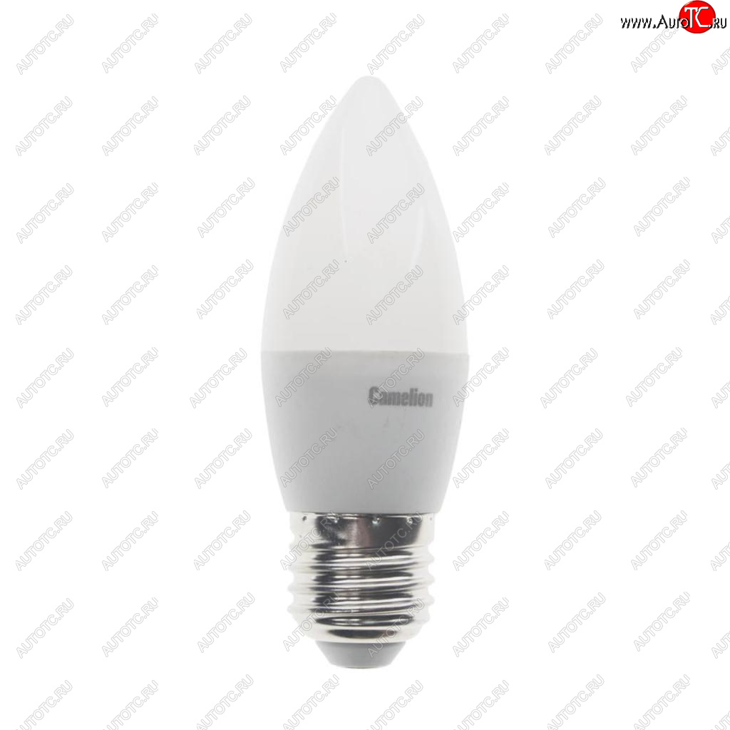 118 р. Лампа светодиодная E27 С35 8W (75W) 220V теплый BasicPower CAMELION CAMELION led8-c35830e27  с доставкой в г. Кемерово