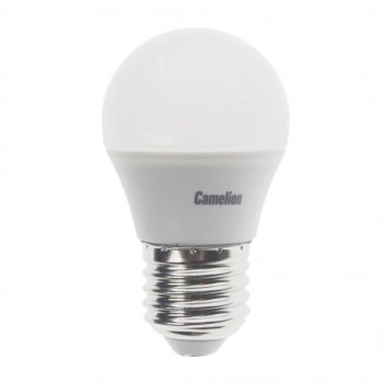 128 р. Лампа светодиодная E27 G45 8W (75W) 220V холодный BasicPower CAMELION CAMELION led8-g45845e27  с доставкой в г. Кемерово. Увеличить фотографию 1
