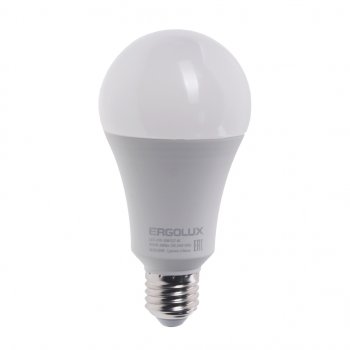 248 р. Лампа светодиодная E27 A70 30W (260W) 220V холодный ERGOLUX ERGOLUX led-a70-30w-e27-4k  с доставкой в г. Кемерово. Увеличить фотографию 1