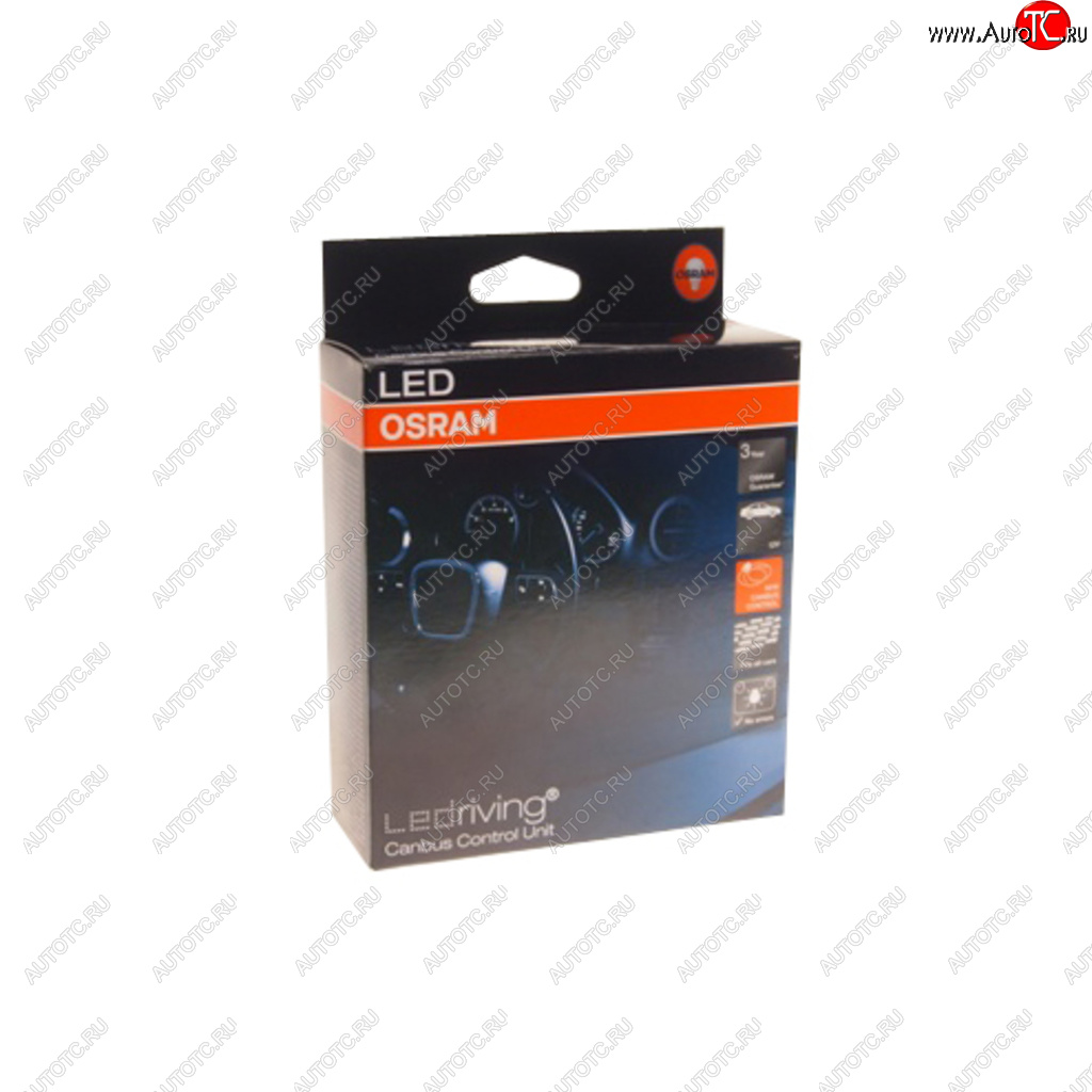 2 799 р. Блок эмуляции ламп светодиодных (обманка) 12V 50W универсальный разъем 2шт. Canbus OSRAM OSRAM ledcbctrl103  с доставкой в г. Кемерово