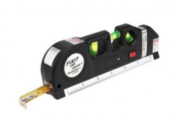 679 р. Уровень лазерный 190мм 3 глазка FIXIT FIXIT level pr03  с доставкой в г. Кемерово. Увеличить фотографию 1
