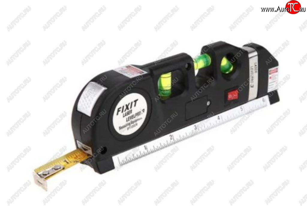 679 р. Уровень лазерный 190мм 3 глазка FIXIT FIXIT level pr03  с доставкой в г. Кемерово