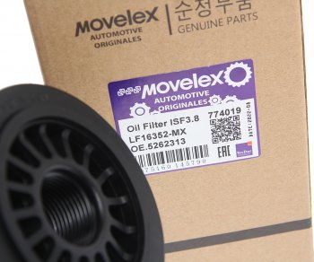 939 р. Фильтр масляный ГАЗ-3309,3310 (дв.CUMMINS) MOVELEX MOVELEX lf16352-mx  с доставкой в г. Кемерово. Увеличить фотографию 3