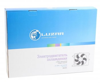 6 549 р. Вентилятор RENAULT Logan (04-) охлаждения радиатора LUZAR LUZAR lfc0969  с доставкой в г. Кемерово. Увеличить фотографию 3