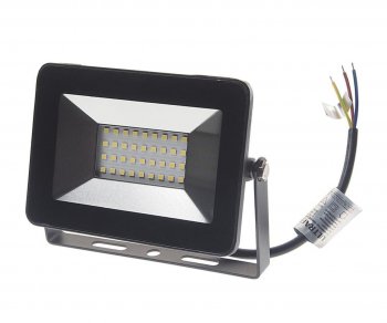 549 р. Светильник светодиодный 220V 30W 6500K черный ULTRAFLASH ULTRAFLASH lfl-3001 c02  с доставкой в г. Кемерово. Увеличить фотографию 1