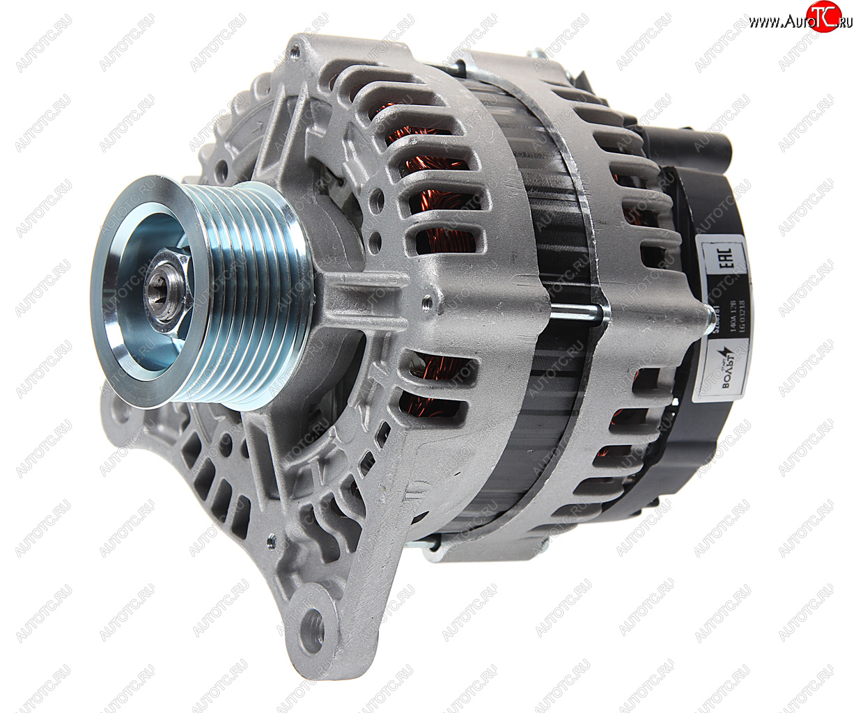 12 299 р. Генератор ГАЗ-3302 дв.CUMMINS ISF 2.8 14В 120А (контакт-фишка) STARTVOLT STARTVOLT lg 03218  с доставкой в г. Кемерово