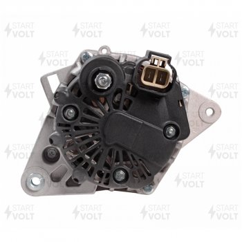 11 849 р. Генератор HYUNDAI Accent (99-),Getz KIA Cerato,Rio,Spectra 14В 90А STARTVOLT STARTVOLT lg 08900  с доставкой в г. Кемерово. Увеличить фотографию 4