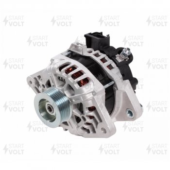 11 599 р. Генератор HYUNDAI Solaris (11-),Elantra (06-),i30 KIA Ceed,Cerato 14В 90А STARTVOLT STARTVOLT lg 08l4  с доставкой в г. Кемерово. Увеличить фотографию 1