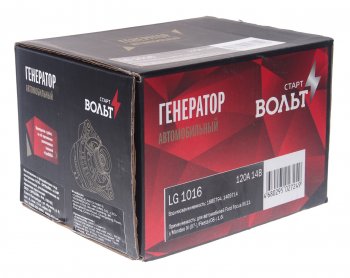 18 599 р. Генератор FORD Focus 3 (11-),Mondeo 4 (07-),Fiesta (08-) (1.6 I) 14В 120А STARTVOLT STARTVOLT lg 1016  с доставкой в г. Кемерово. Увеличить фотографию 4