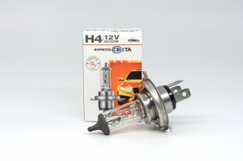 142 р. Лампа 12V H4 60/55W P43t ФОРМУЛА СВЕТА ФОРМУЛА СВЕТА lhi04126055fsp1 ФОРМУЛА СВЕТА lhi04126055fsp1  с доставкой в г. Кемерово. Увеличить фотографию 2
