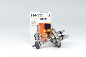 175 р. Лампа 24V H4 75/70W P43t ФОРМУЛА СВЕТА ФОРМУЛА СВЕТА lhi04247570fsp1 ФОРМУЛА СВЕТА lhi04247570fsp1  с доставкой в г. Кемерово. Увеличить фотографию 2
