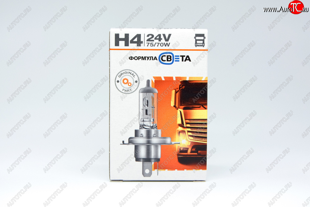175 р. Лампа 24V H4 75/70W P43t ФОРМУЛА СВЕТА ФОРМУЛА СВЕТА lhi04247570fsp1 ФОРМУЛА СВЕТА lhi04247570fsp1  с доставкой в г. Кемерово