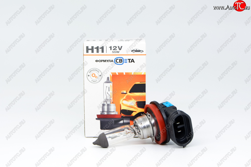 153 р. Лампа 12V H11 55W PGJ19-2 ФОРМУЛА СВЕТА ФОРМУЛА СВЕТА lhi111255fsp1  с доставкой в г. Кемерово