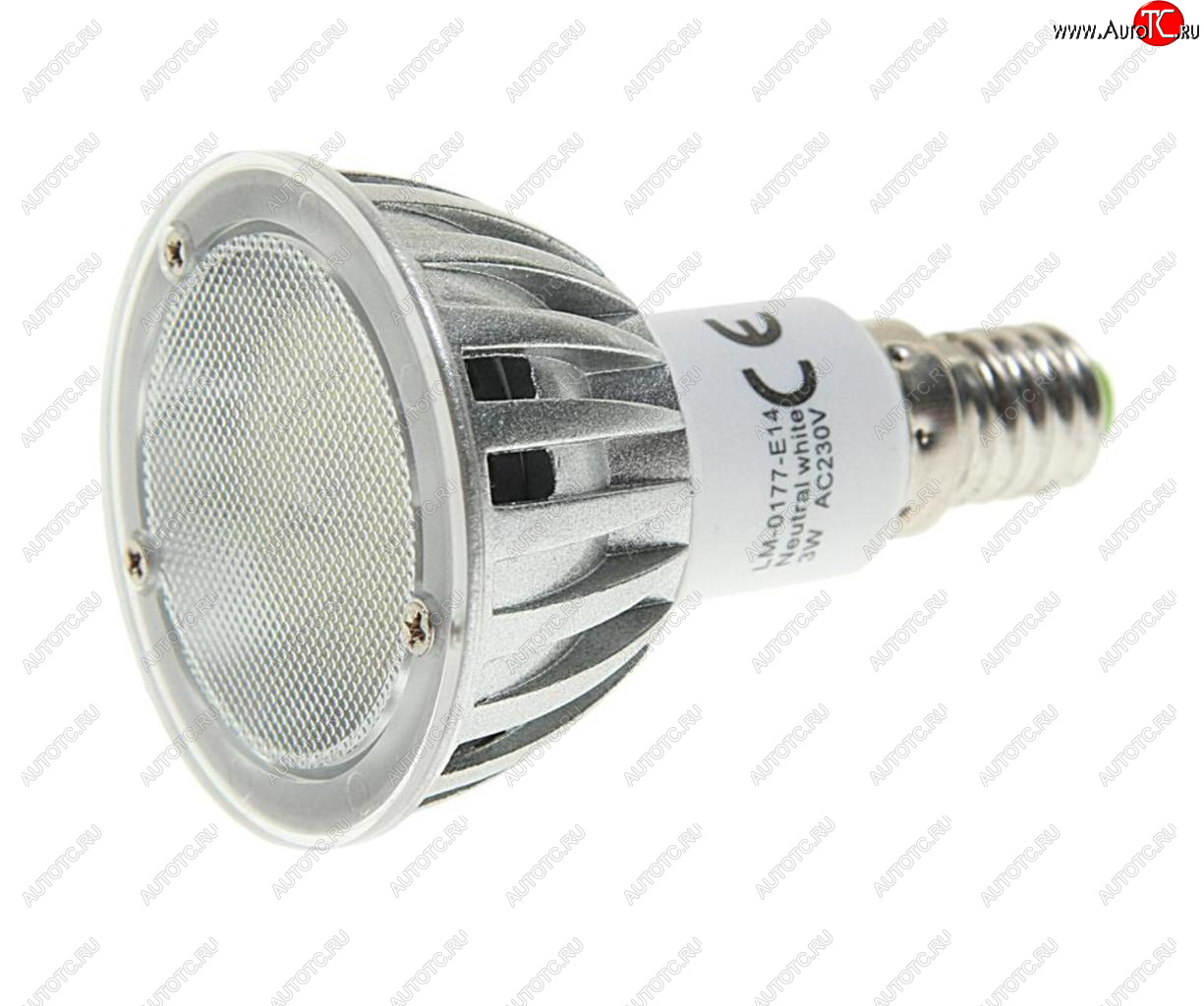 47 р. Лампа светодиодная E14 JDR 3W(35W) 220V холодный MEGA LIGHTING MEGA LIGHTING lm-0177nw-e14  с доставкой в г. Кемерово