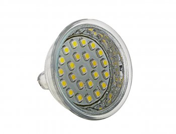 18 р. Лампа светодиодная 12V MR16 2W(20W) теплый MEGA LIGHTING MEGA LIGHTING lm-0217ww  с доставкой в г. Кемерово. Увеличить фотографию 1