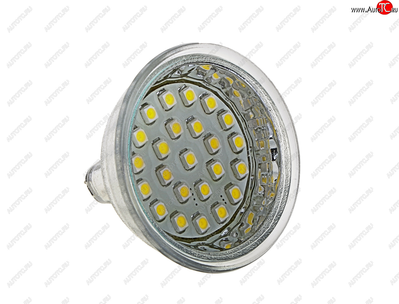 18 р. Лампа светодиодная 12V MR16 2W(20W) теплый MEGA LIGHTING MEGA LIGHTING lm-0217ww  с доставкой в г. Кемерово