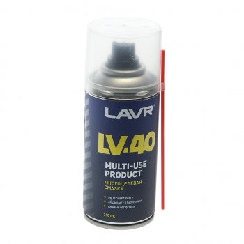 292 р. Смазка универсальная проникающая LV-40 210мл аэрозоль LAVR LAVR ln1484  с доставкой в г. Кемерово. Увеличить фотографию 1