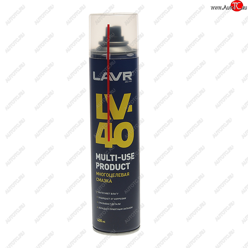 369 р. Смазка универсальная проникающая LV-40 400мл аэрозоль LAVR LAVR ln1485  с доставкой в г. Кемерово